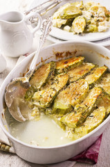 zucchini gratin