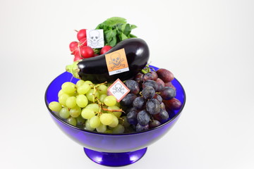 Gespritzte Obst und Gemüse