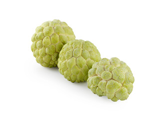 Sugar Apple on white background