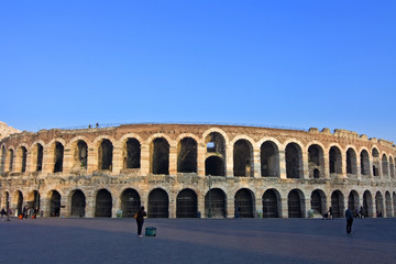 Fototapeta na wymiar view of arena - verona