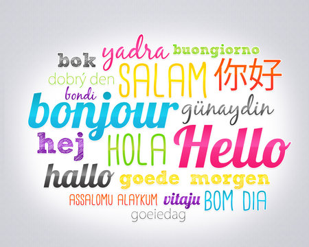 bonjour dans toutes les langues