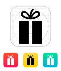 Gift icons on white background.