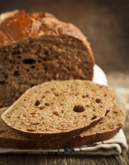 Fresh rye bread