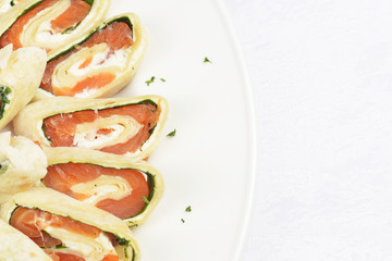 salmon in puff pastry
