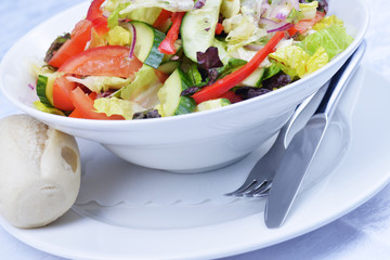 salad of fresh vegetable