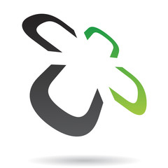 Colorful Geometric Abstract Icon