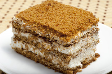 Flaky sweet pastry