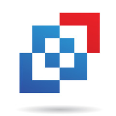 Rectangular and Square Abstract Icon
