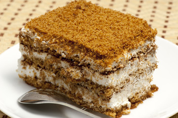 Flaky sweet pastry