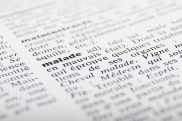 Dictionary at the word Ill