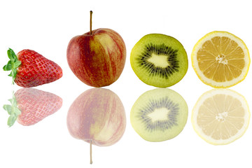 Fragola, Mela, Kiwi e Limone