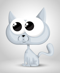 Cute cartoon cat