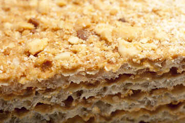 Flaky sweet pastry