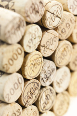 still life of corks
