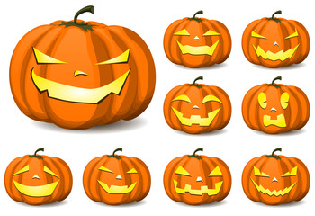 Halloween pumpkins