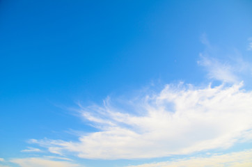 Obraz premium blue sky and clouds