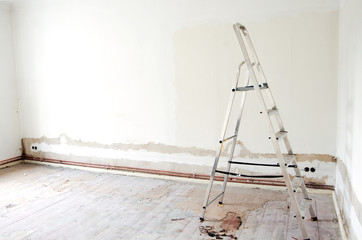 construction site ladder