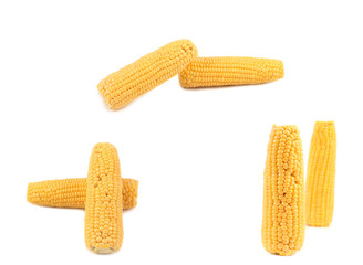 Six ripe corns