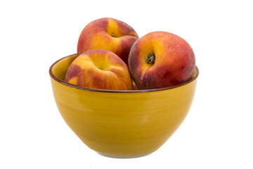 Bright ripe peaches