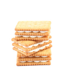 Stack of cookies.