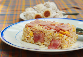 Ham Fried Rice.