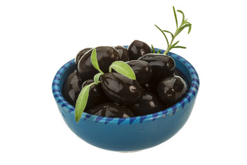 Black gigant olives