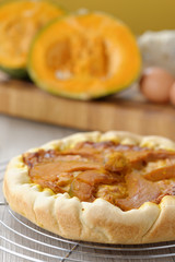 Torta salata di zucca e formaggio