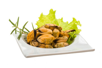 Marinated mussels