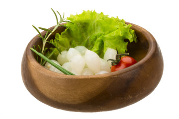 Small marinated onion