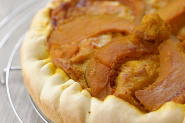 Torta salata di zucca e formaggio