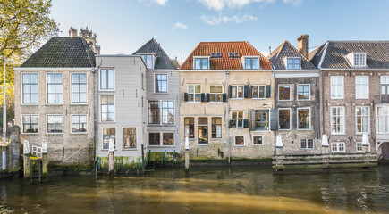 Canal houses in a Dutch city