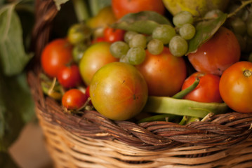 Assortment of fruits and vegetables