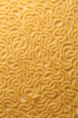 Pasta tubes background