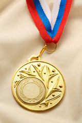 Blank metal medal