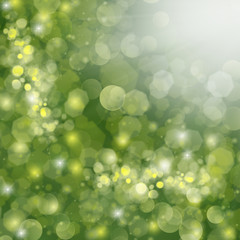 Fototapeta premium green defocused holiday background