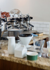 Coffeemaker In Coffeeshop