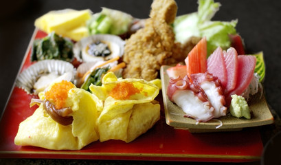 Japanese food set