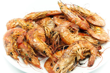 Fried shrimp