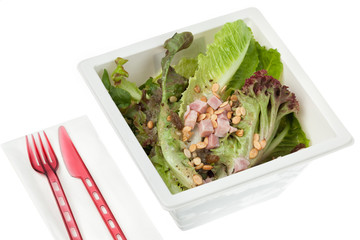 Fresh vegetable salad