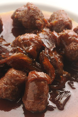 Salsicce agrodolci Sausage sweet and sour