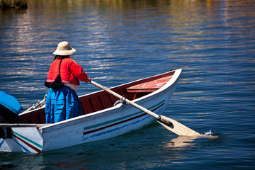 Uros floating islands - Titikaka Lake