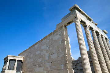 Parthenon on the Acropolis in Athens