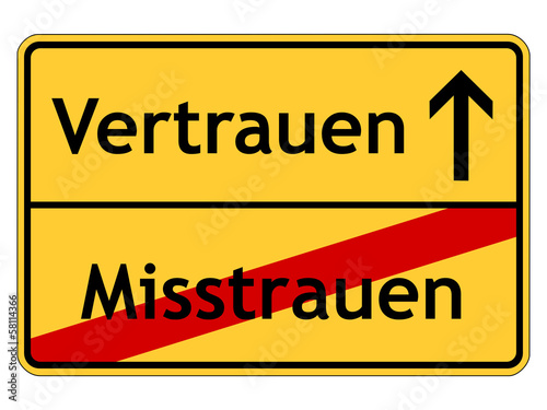 Lieber Vertrauen als Misstrauen Stockfotos und Lieber Vertrauen als Misstrauen Stockfotos und