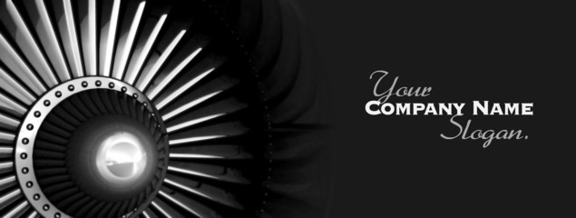 Jet turbine slogan © FrankBoston