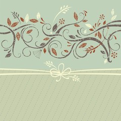 Decorative background with space for text