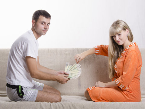 When you're handing out government money in Ukraine and she says, "Are you givin