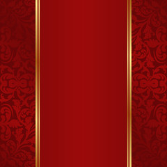 dark red background