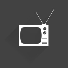 Retro tv icon