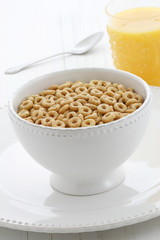 Delicious and healthy honey nuts cereal