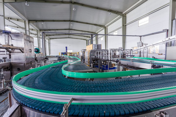 Fototapeta na wymiar drinks production plant in China